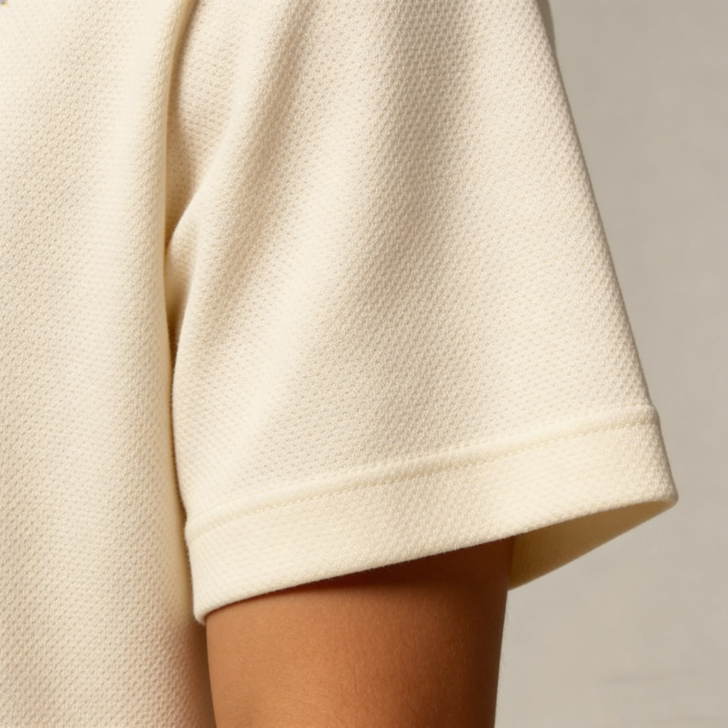 Beige Graffiti Calligraphy Oversized Tee | Abstract Ink Streetwear