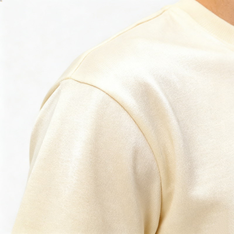 Cream Chinese Calligraphy Oversized T-Shirt - Black Ink Brushstroke Design with Red Seals, Unisex Front & Back Print Cotton Tee