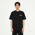 DRY WORLD Graffiti Oversized T-Shirt | Black Streetwear Graphic Tee