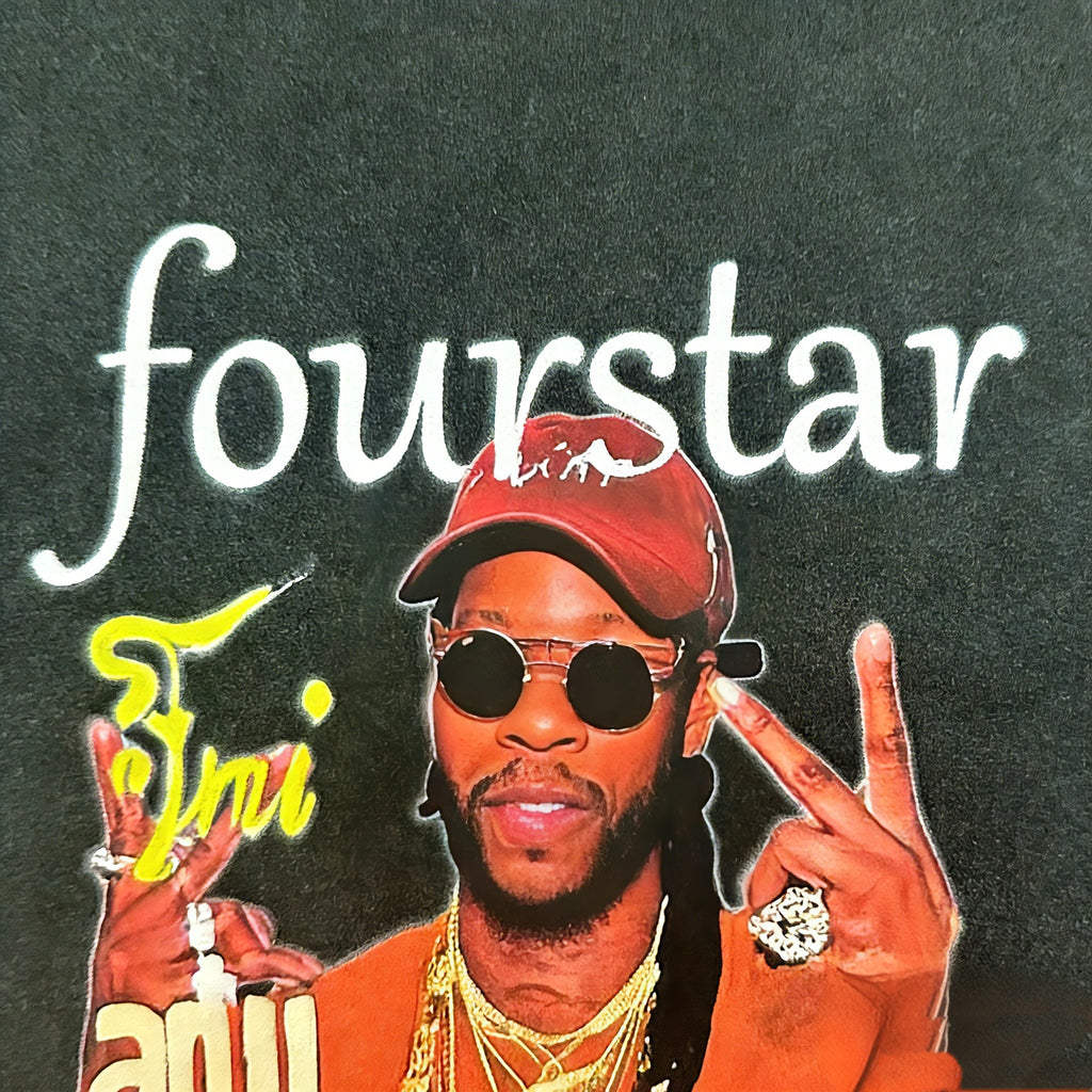 Fourstar x 2 Chainz Vintage Washed Graphic T-Shirt | Retro Hip Hop Skate Streetwear Tee