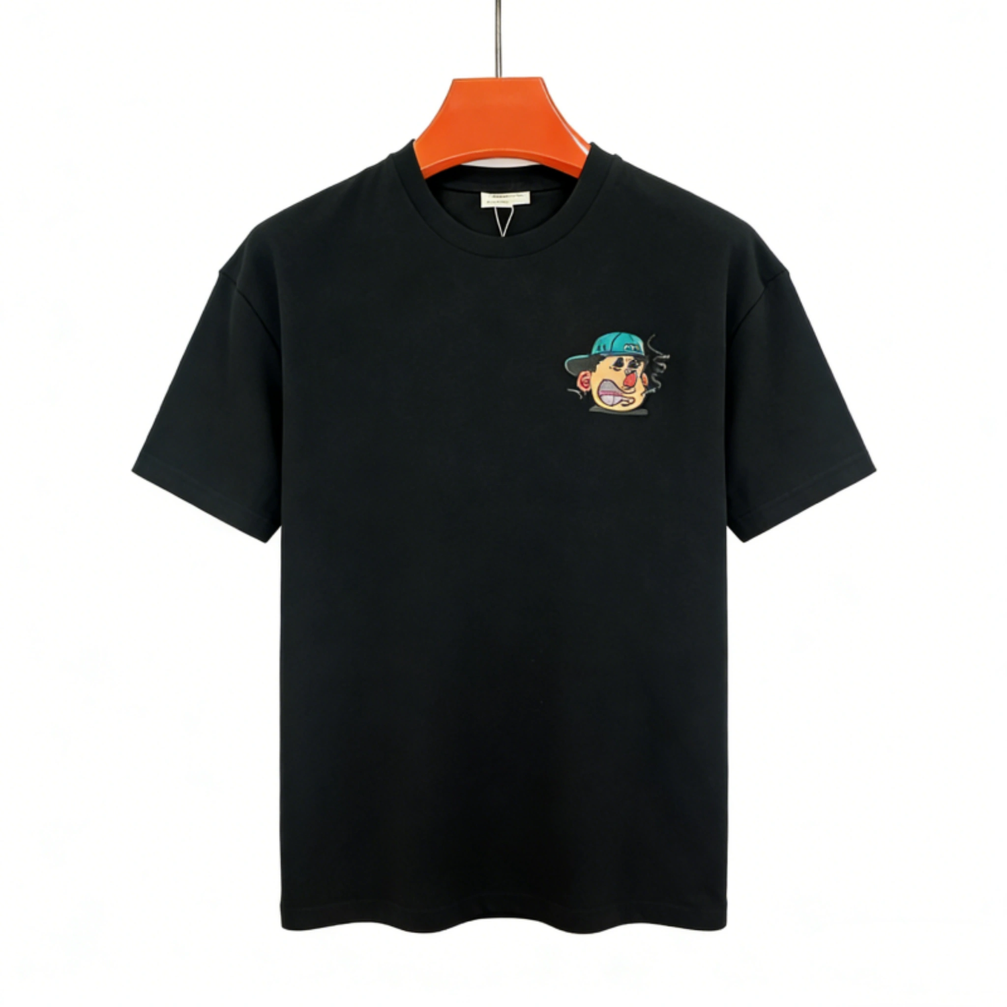 POCO Retro Cartoon Graphic Tee | Oversized Black Skate Streetwear