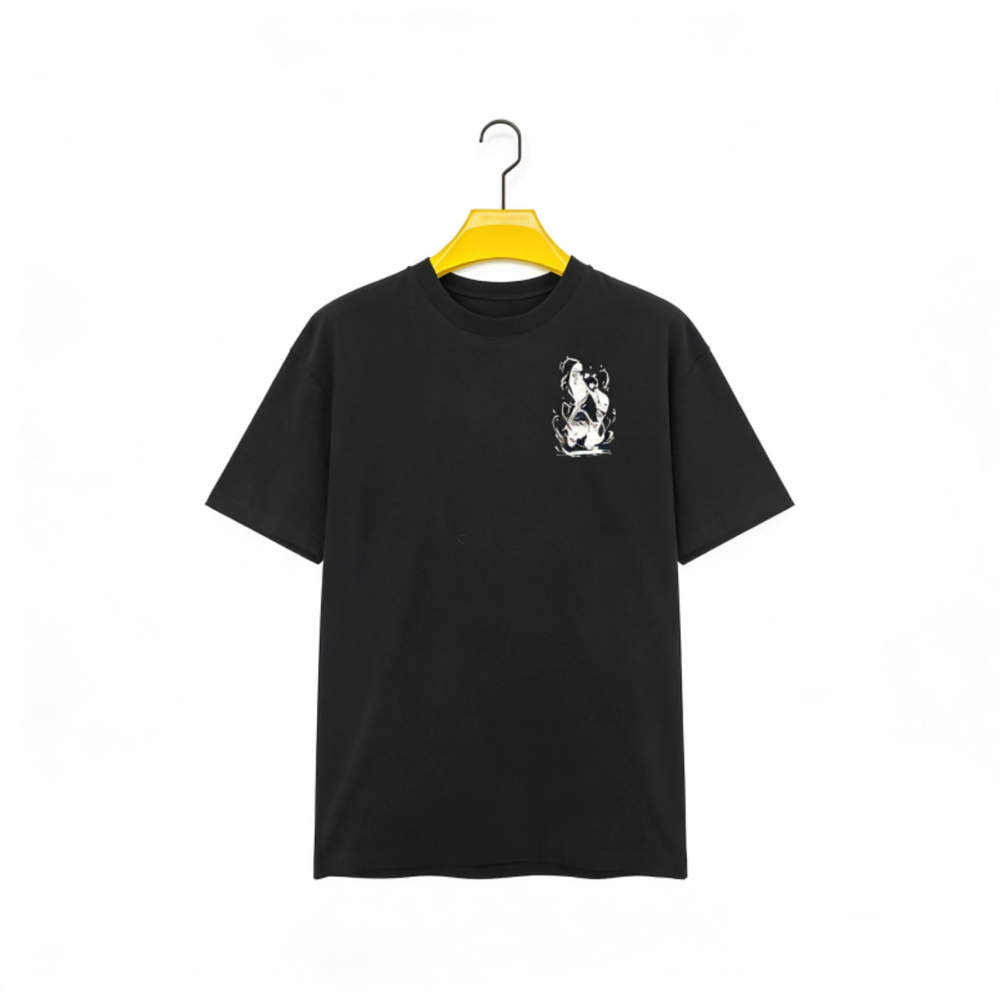 World of Warcraft Pandaren Monk Graphic Tee | Oversized Black Streetwear